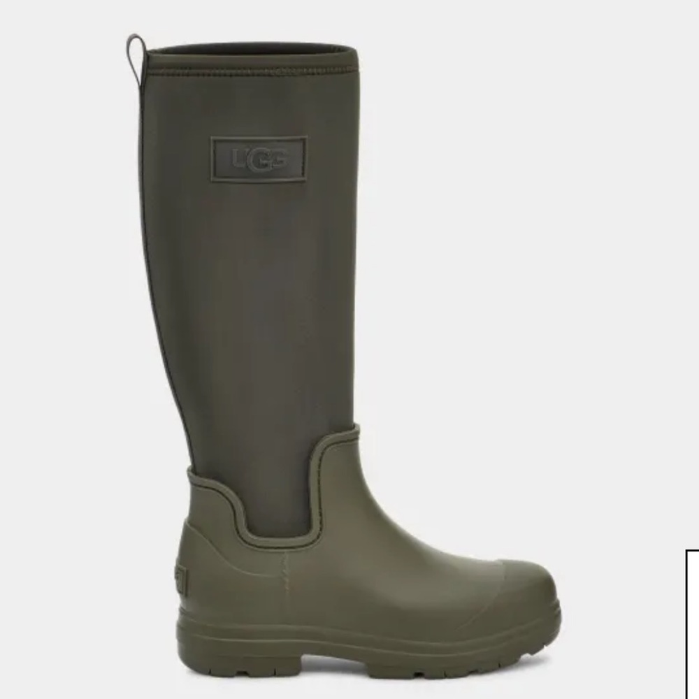 UGG Women's Raincloud Tall Rain Boot, Droplet Tall waterproof